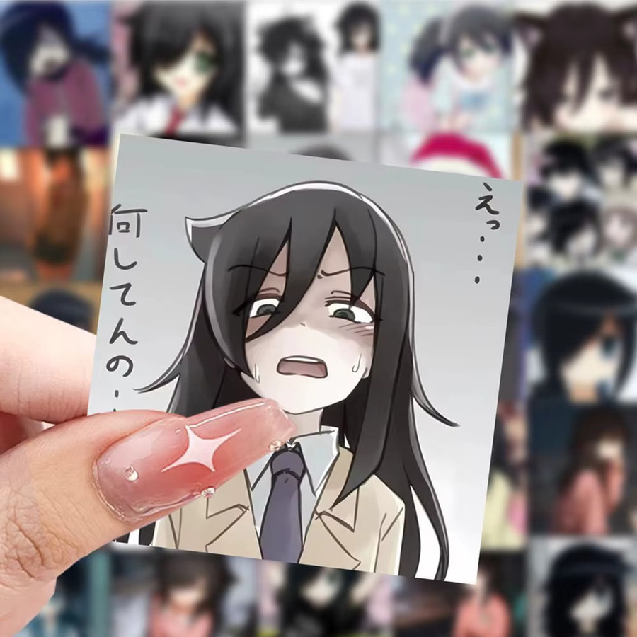 MOLLK Watamote Aufkleber, Mädchen, Bunt / Mehrfarbig, Set / Bundle - Bild 3