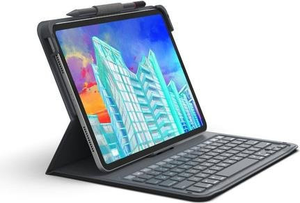 ZAGG Messenger Folio 2 Bluetooth Tastatur für Apple iPad 10.9 Zoll (10. Generation) in Anthrazit/Schwarz - Bild 1