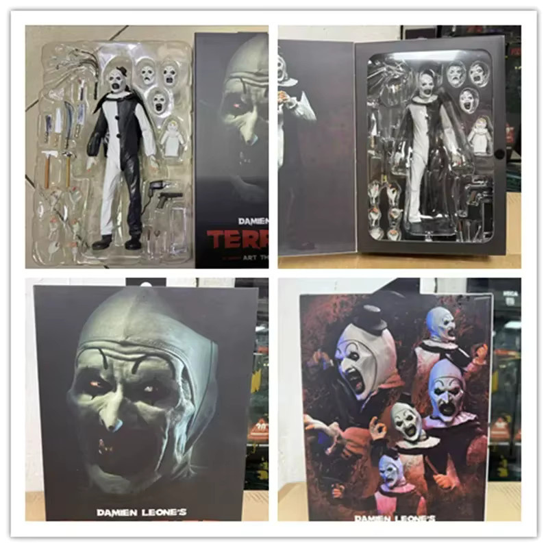 Neca Terrifier Actionfigur, Jungen, mit austauschbarem Gesicht - Bild 2