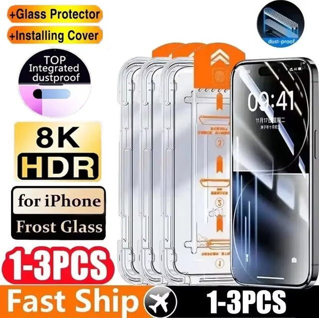 HD Screen Protector für Xiaomi Redmi Note Serie, transparent, 1-3 Stück - Bild 1