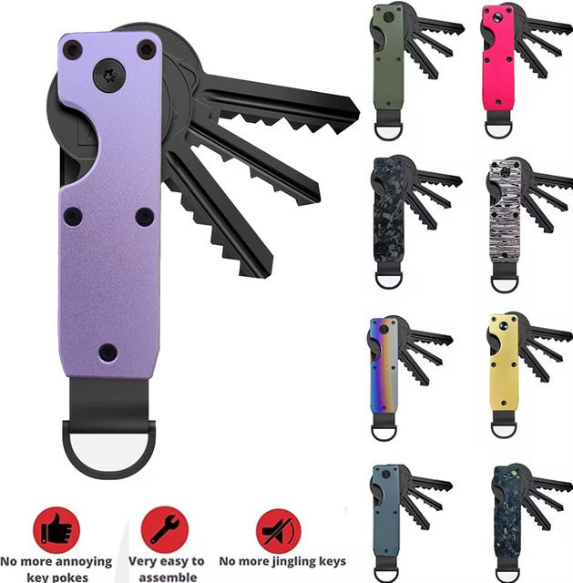FUNTINGTREE Schlüsselanhänger, Metall, Unisex - Bild 1