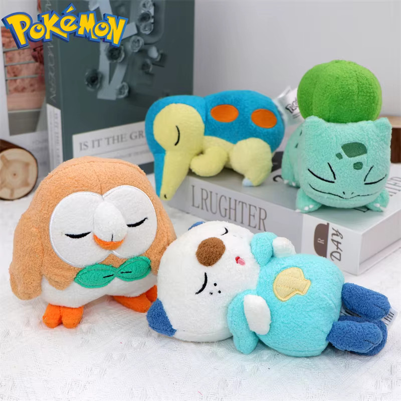 Pokémon Oshawott Bulbasaur Cyndaquil Rowlet Eevee, Plüschtiere, Bunt / Mehrfarbig - Bild 2