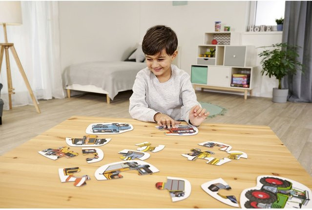 Noris 6 erste Puzzles Fahrzeuge, ab 3 Jahre - Bild 1