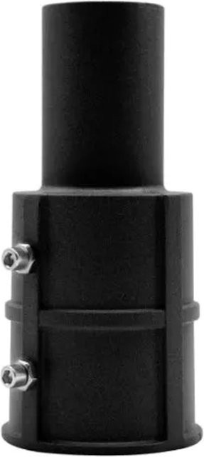 ENOVALITE Straßenleuchten Adapter 80 zu 60mm aus Aluminium, Schwarz - Bild 1