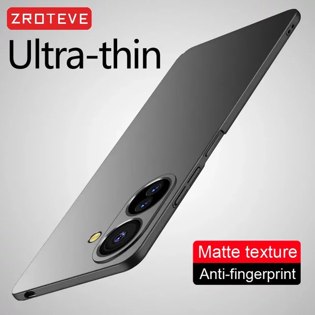 ZROTEVE Ultra Dünne Matte Schutzhülle aus hartem PC für Xiaomi Redmi 13, Redmi 13C und POCO C65 4G - Bild 1