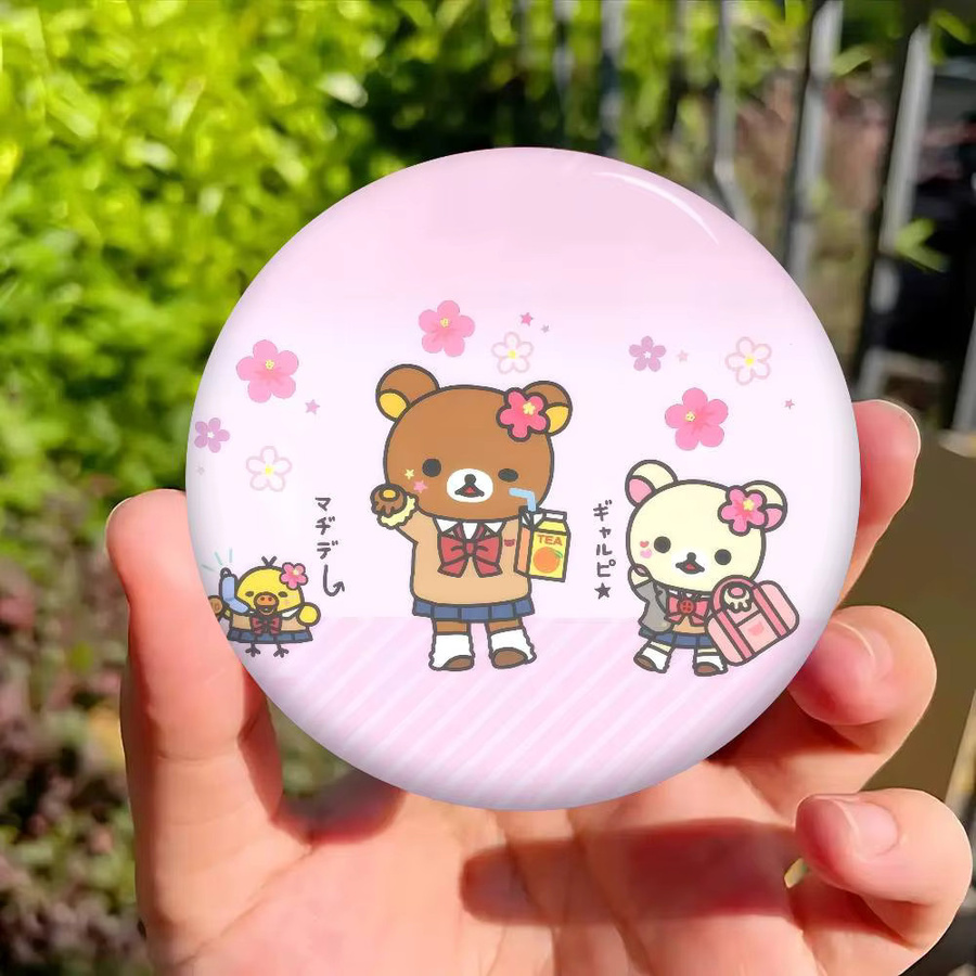 Kayou Brosche Rilakkuma Cartoon, Unisex - Bild 3