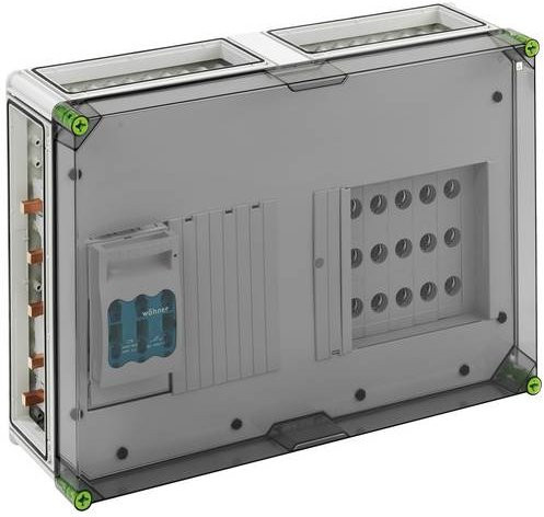Spelsberg GST 501-KN-250 Plus Verteilerschrank in Grau und Transparent - Bild 1