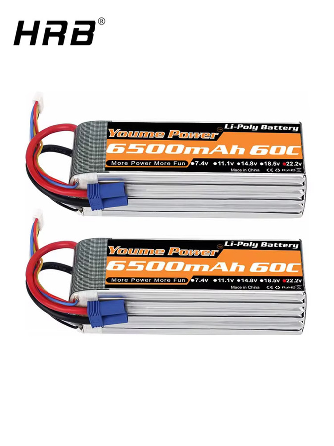 Youme RC Lipo Batterie, 6S 22,2 V 6500 mah 5200 mah, CE-gekennzeichnet - Bild 5