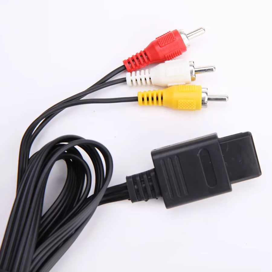 AV Composite Video Kabel 1,8 m für Nintendo 64, Gamecube und SNES - Bild 4