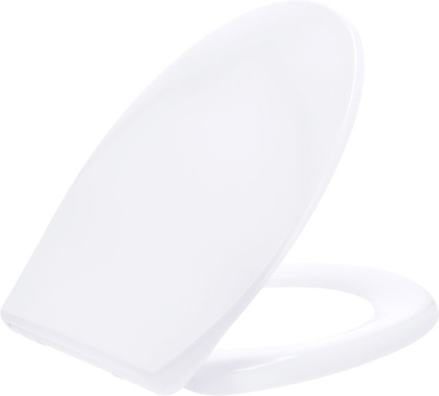 LIVARNO WC-Sitz aus Duroplast in Weiß mit ovaler Form und Quick-Release-Funktion zur einfachen Entnahme - Bild 1