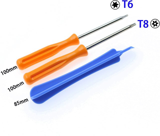 TingDong 10er Set Sicherheits-Schraubendreher für Xbox One, Xbox 360, Series Controller, PS4 und Smartphones zur Reparatur von manipulationssicheren Schrauben - Bild 1