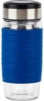 EMSA Tee-Thermobecher TEA MUG in Blau und Transparent, 0,4 Liter - Bild 1