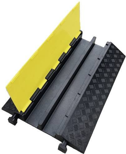 Schwabe Kabelbrücke 63228 aus Gummi in Gelb mit 2 Kanälen und einer Länge von 885 mm - Bild 1