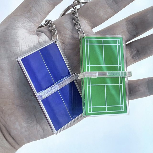 Mini Tischtennis Anhänger, Acryl, Unisex - Bild 1