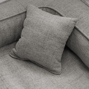 Tierlando LOTTE VISCO PLUS Orthopädisches Hundesofa in Schwarz/Graphit mit abnehmbarem Bezug und rutschfester Unterseite, B/T/H: 80 x 60 x 30 cm - Bild 3