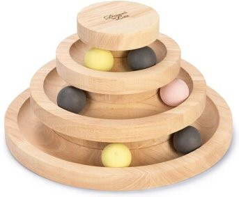 Designed by Lotte DBL Spielturm Mia Holz, braun - Bild 1