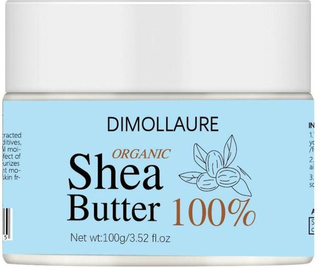 Dimollaure Bio-Sheabutter, 100 g, Unisex - Bild 1