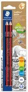 STAEDTLER tradition jumbo Bleistift HB in Schwarz und Rot - Bild 1