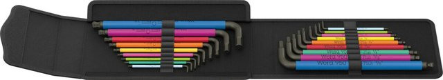 Wera Big Pack Hex-Plus Innensechskant Winkelschlüsselsatz Multicolour, 19-teilig, metrisch und zöllig - Bild 1