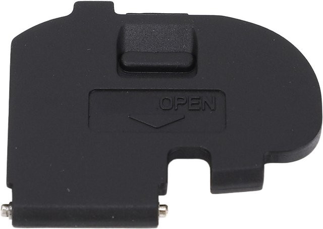 Koogeelife Akkufachdeckel Ersatz Schwarz Professionelle Kamera Akkuabdeckung für 20D 30D - Bild 1