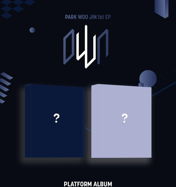 Park Woo Jin AB6IX 1. EP Selbst Plattform Version Album Blue - Bild 1