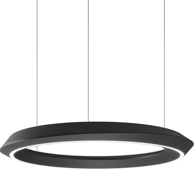 Lodes Tidal LED-Pendelleuchte in Schwarz Matt mit warmweißem Licht (2700K) - Bild 1