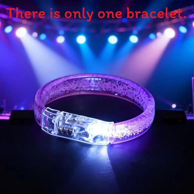 DewBloom LED leuchtendes Armband violett - Bild 1