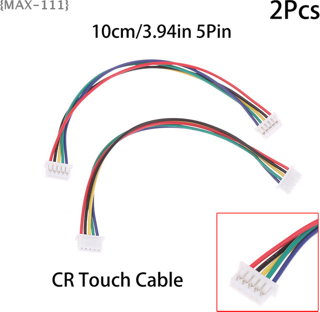 Creality F2-MAX111 CR Touch Klon-Kabel 5-polig, 2 Stück, 10 cm kurzes Sprite-Kabel für Creality Ender 3 Pro Auto-Leveling-Sensor - Bild 1