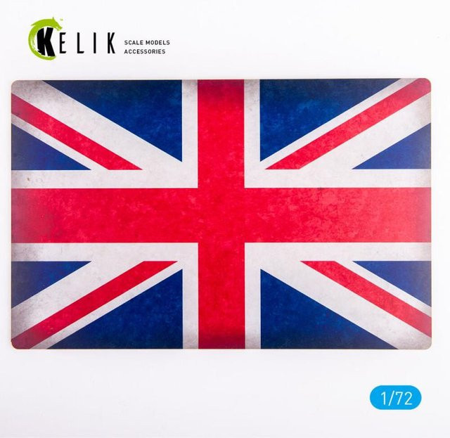Kelik Great Britain Flag, Base, Acrylic, 3 mm - Bild 1