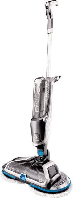 Bissell SpinWave 2240N Akku-Bodenwischer in Grau/Blau - Bild 1