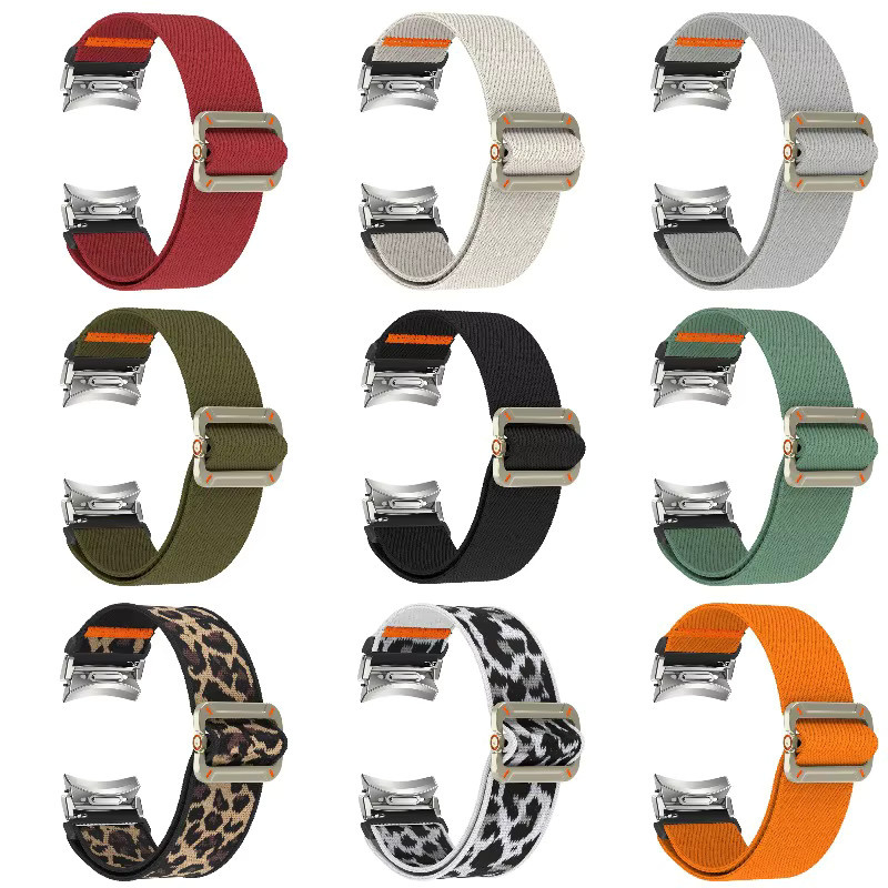 CAOWTAN Uhrenarmband Nylon, Schwarz, Unisex - Bild 1