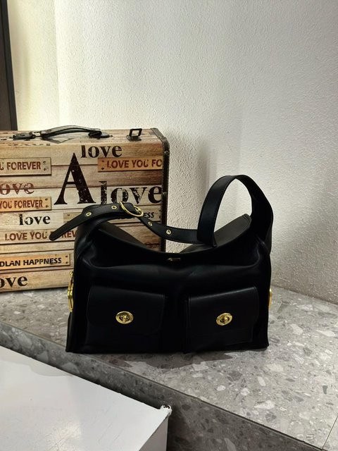 Weft Schultertasche PU-Leder, schwarz, Damen - Bild 1