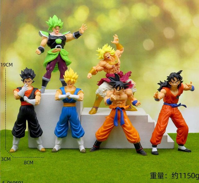 Yiran toy 1 Dragon Ball Z Figuren 6-teiliges Set PVC Bunt / Mehrfarbig - Bild 1
