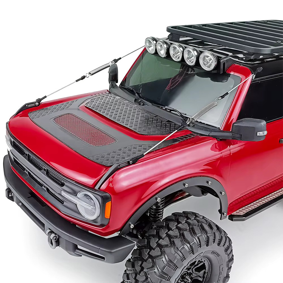 YEAHRUN Stahlseil-Set für TRX-4 TRX4 Bronco 1/10 RC Crawler Automodell, Zubehör, Metall - Bild 3