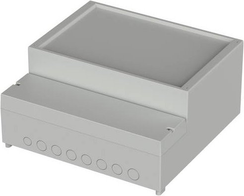 Bopla REGLOCARD RCP 350 F Wand-Gehäuse aus ABS in Hellgrau, B/H/T: 29,6 x 28,1 x 13,75 cm - Bild 1