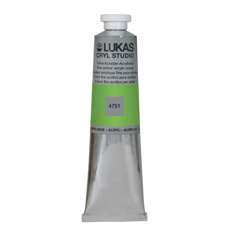 Lukas Cryl Studio Premium-Acrylfarbe Chromgrün hell 75 ml - Bild 2