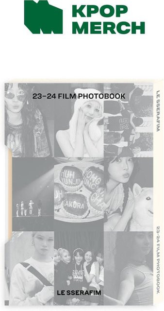 LE SSERAFIM 23-24 Filmfotobuch Photobook only gray - Bild 1