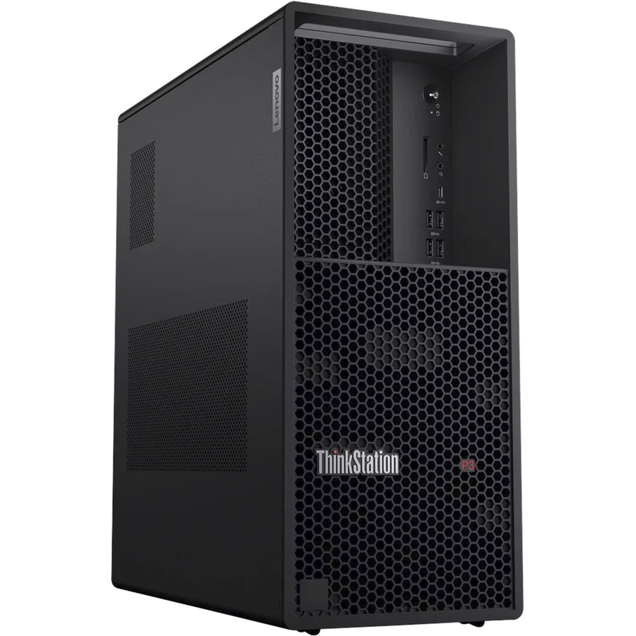 Lenovo ThinkStation P3 Tower Gen 2 Workstation mit Intel Core Ultra 9 285K, 64GB DDR5 RAM, 1TB SSD, RTX 4000 Ada, Windows 11 Pro, Schwarz - Bild 2