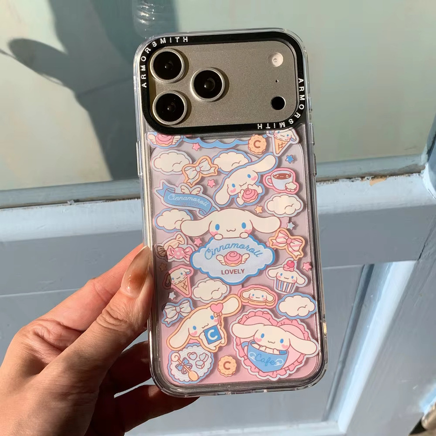 Sanrio Cinnamoroll Handyhülle mit magnetischer Halterung und kabellosem Laden für iPhone 11 bis iPhone 17 Pro Max - Bild 3