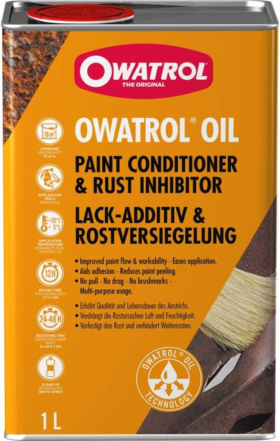 Owatrol Oil Rostschutz Öl als transparente Grundierung für Metall und Kfz, 300 ml - Bild 1