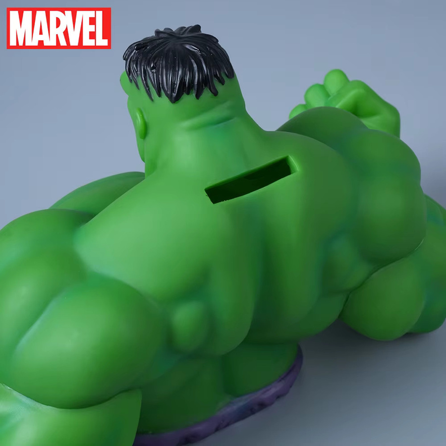 Offizielle Marvel Hulk Spardose aus PVC in Grün - Bild 4