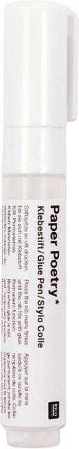Rico Design Paper Poetry Klebestift für Transferfolie in Weiß - Bild 1