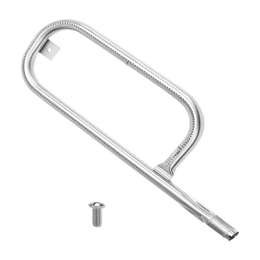 Weber Ersatz Grillbrennerrohr aus 304 Edelstahl für Q100 Q120 Q1000 Q1200 und BabyQ Modelle, Silber, 17 Zoll - Bild 4