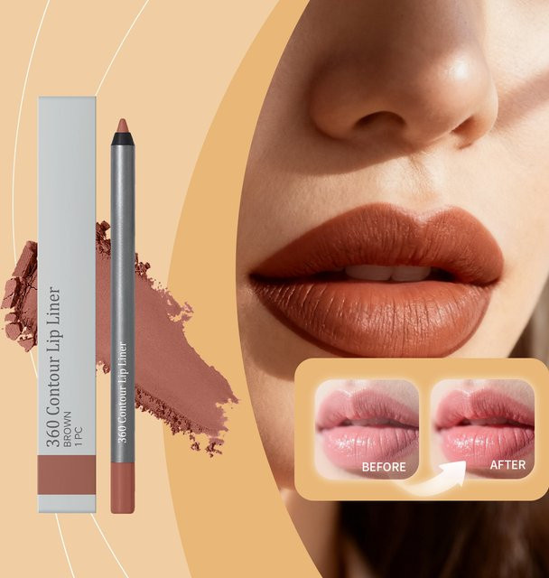 Zephoco Matter Lippenkonturenstift, Damen, wasserfest - Bild 1
