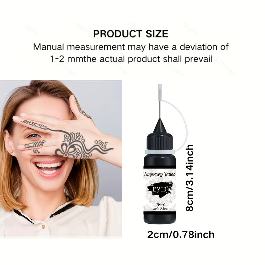 EYIR Tattoo-Paste, Schwarz, Unisex - Bild 6