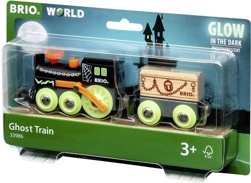 BRIO Geisterzug Glow in the Dark, Holz, ab 3 Jahre - Bild 1