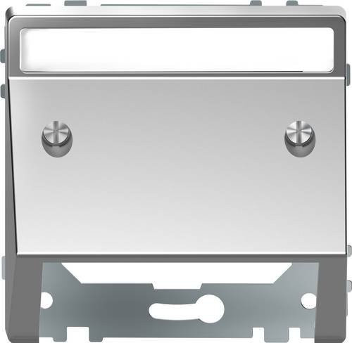 Merten Abdeckung System Design Edelstahl Silber MEG4540-6036 - Bild 1