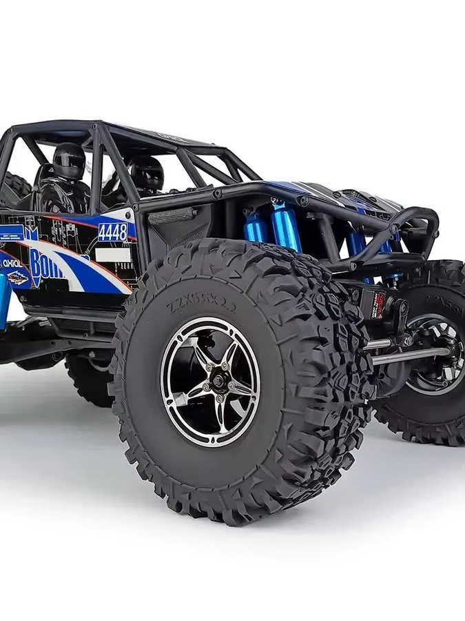 Axial Beadlock Gummi Rad Reifen, 4-teiliges Set, Schwarz - Bild 4
