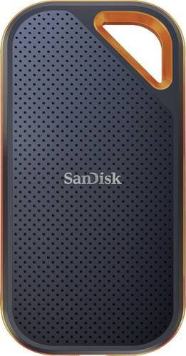 SanDisk Extreme Pro Portable V2 Externe SSD 1TB USB-C USB-A Schwarz Orange - Bild 1