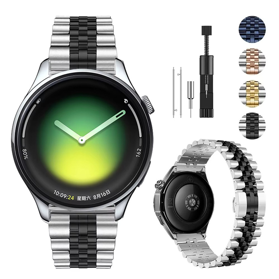 Uhrenarmband Edelstahl, 22 mm, Unisex - Bild 3